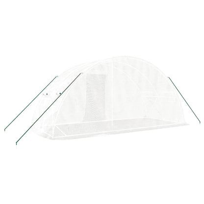 Gewächshaus Stahlrahmen 10 m2 Nutzfläche 5 x 2 x 2,3 m - Hobbyfy