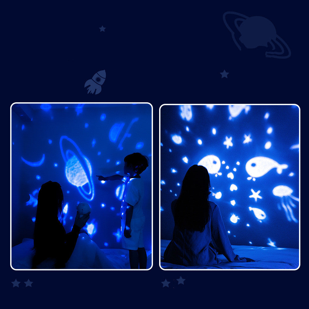 Galaxy Sternprojektor Astronaut Nachtlicht Sternenhimmel Geschenk - Hobbyfy