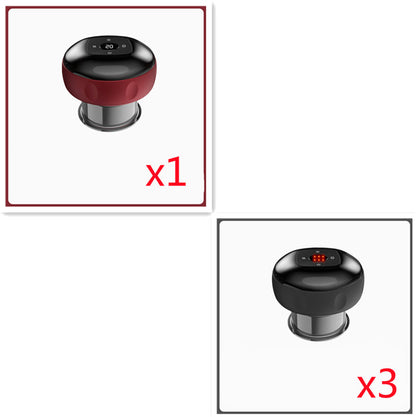 Elektrischer Vakuum-Schröpfmassager Mit Rotlicht