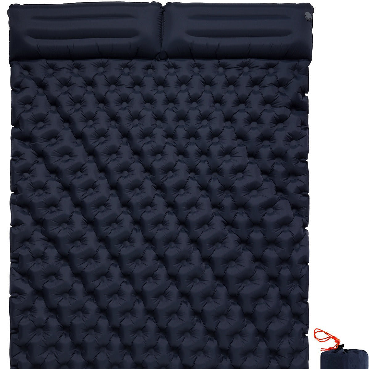 Lunara Doppelte Luftmatratze Camping Nylon-TPU-Verbund Kissenvarianten - Hobbyfy