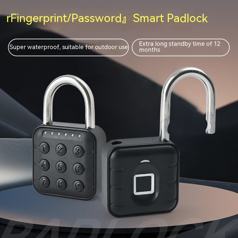 LuxLock Fingerabdruck Schloss Wasserdicht Biometrischer Zugriff - Hobbyfy