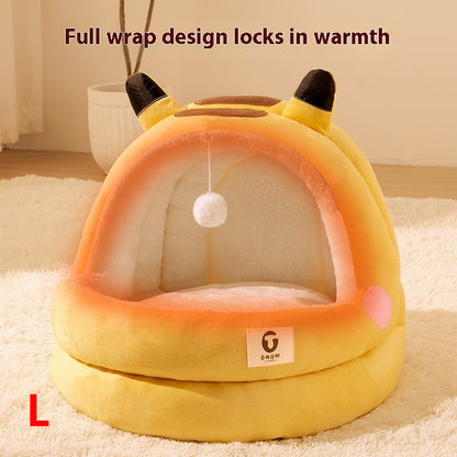 Cat Nest Four Seasons Universal Winter Warm Closed - Hobbyfy