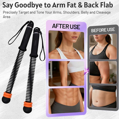 Kabelloses Springseil Für Ganzkörper Workout 43 cm Pro Paar - Hobbyfy