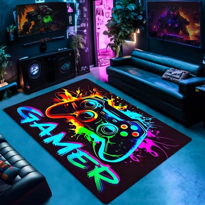 Gaming Bodenmatte Wasserdicht Abwischbar Cartoon Muster Größen - Hobbyfy