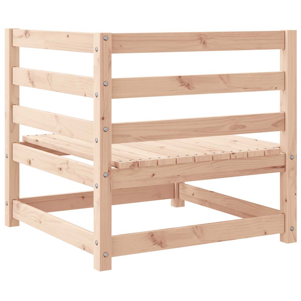 2teiliges Ecksofa Massives Kiefernholz unbehandelt - Hobbyfy
