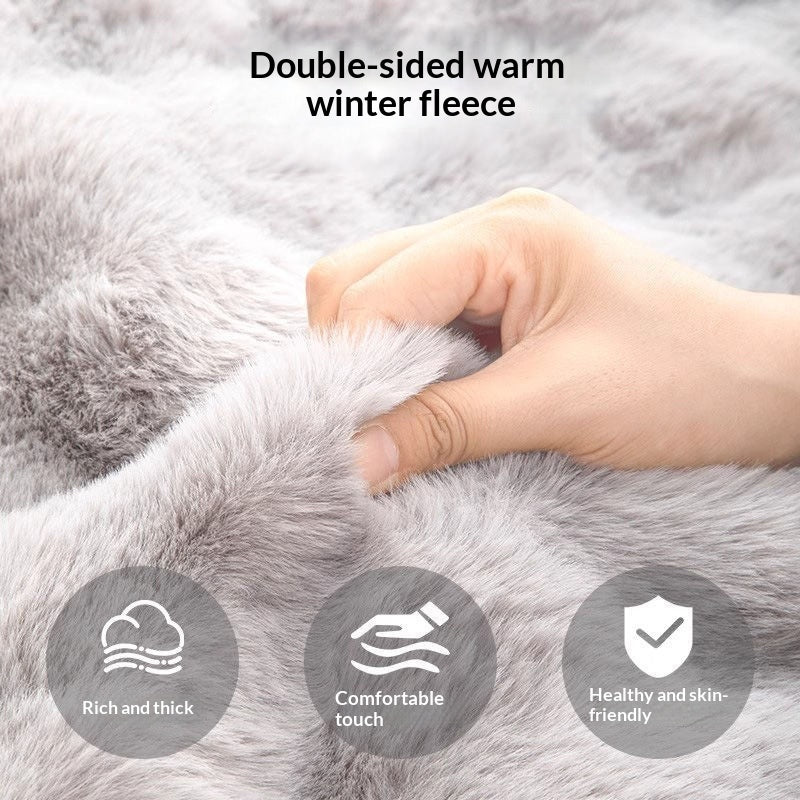 PawLux Dick Gepolsterte Fleece Hundematte 120x60 cm Groß Kennel