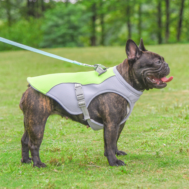 Kühlweste Hund Mehrschichtige Kühlung Leichtes Polyester - Hobbyfy
