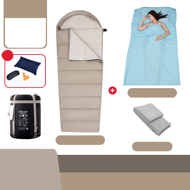 Daunen Schlafsack Outdoor Mit Baumwolle Füllung Warm Isoliert