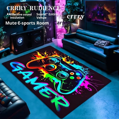 Gaming Bodenmatte Wasserdicht Abwischbar Cartoon Muster Größen - Hobbyfy