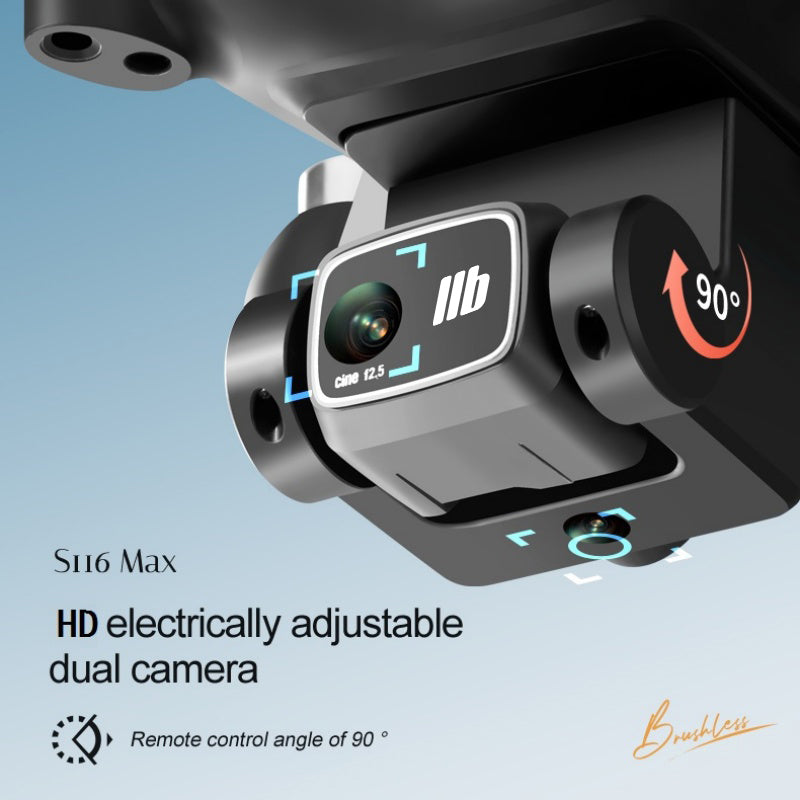 S116 Brushless Drohne Mit Vier Wege Hindernisvermeidung HD Aufnahmen - Hobbyfy