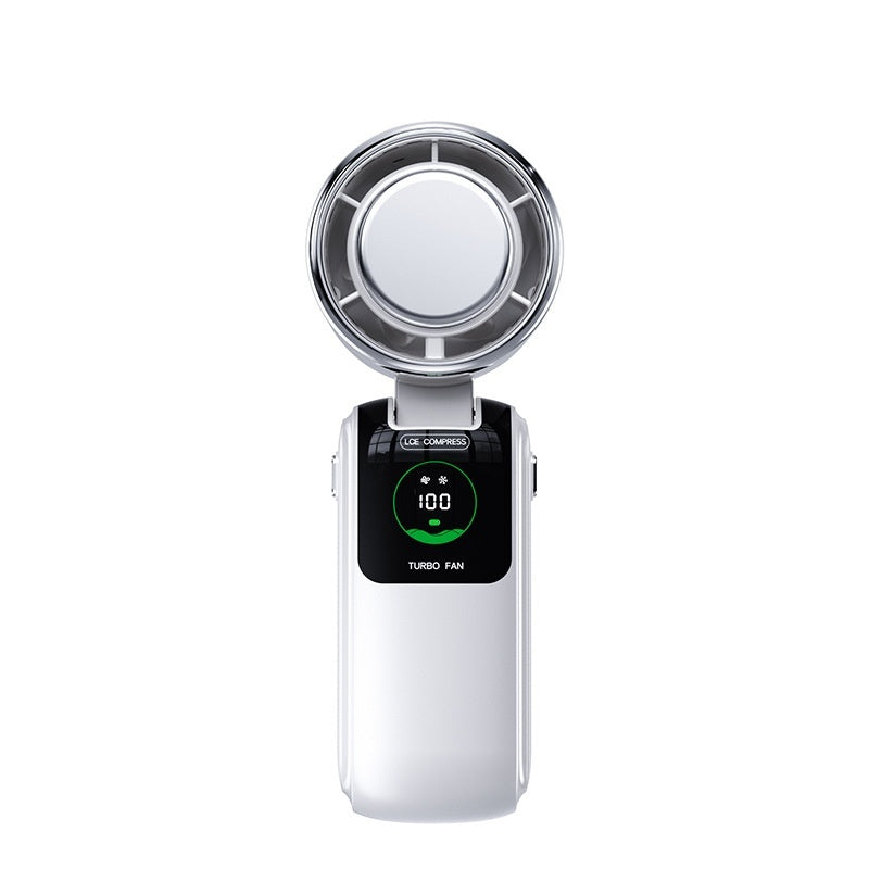 CoolNova Hochgeschwindigkeits Handventilator Faltbar USB Akku 4000 mAh