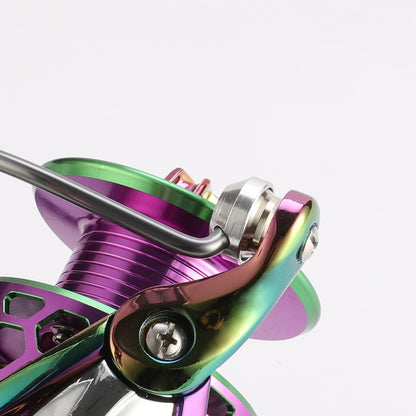 Colorful Spinnrolle Mit Waben-Design - Hobbyfy