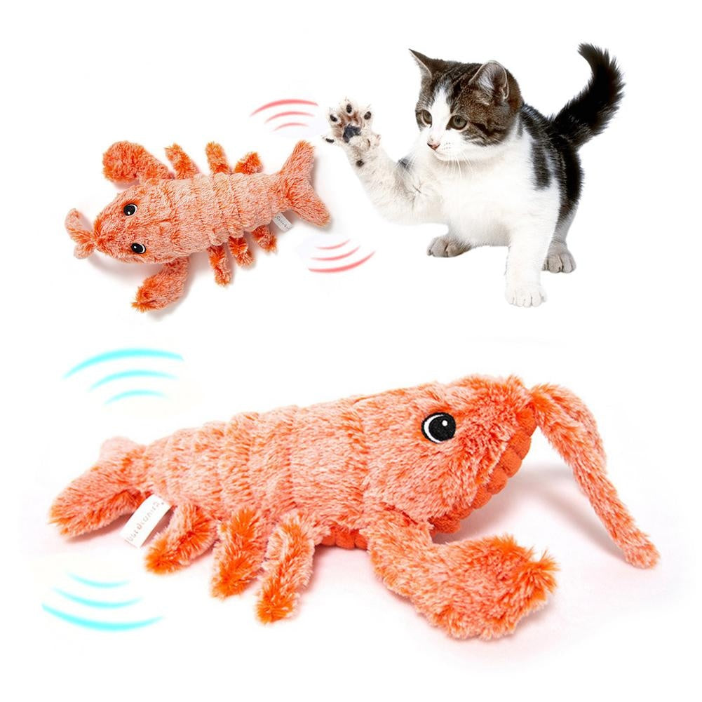 Interaktives Katzenplüschtier Hummer USB-Ladung Sensor - Hobbyfy