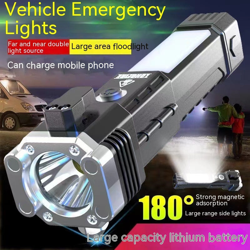 Car Hammer Multifunktionale Taschenlampe - Hobbyfy