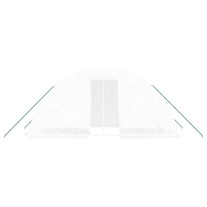 Gewächshaus Stahlrahmen 10 m2 Nutzfläche 5 x 2 x 2,3 m - Hobbyfy