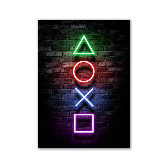 Neon Canvas Gaming Matte - Hobbyfy