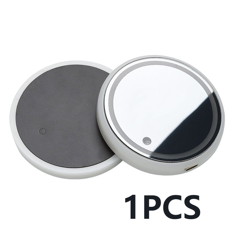 Bunter LED Untersetzer Auto Becherhalter Ambientebeleuchtung Solar USB