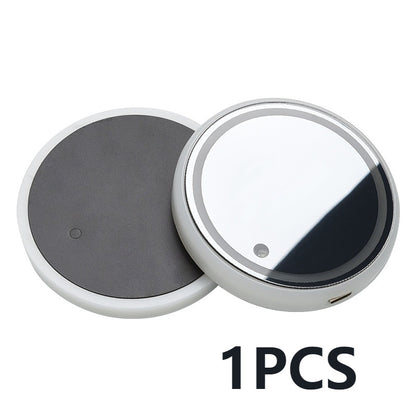 Bunter LED Untersetzer Auto Becherhalter Ambientebeleuchtung Solar USB