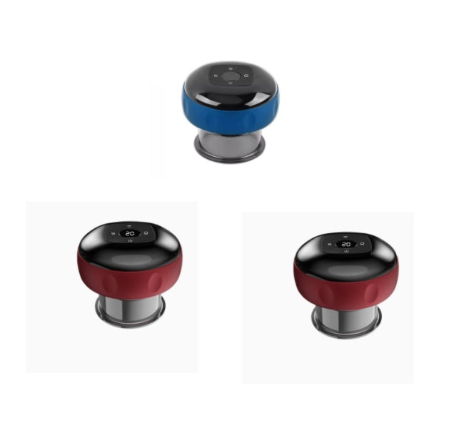 Elektrischer Vakuum-Schröpfmassager Mit Rotlicht