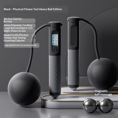 Kordelloses Magnetperlen Fitnessseil Für Cardio Und Muskelmassage