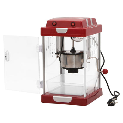 Popcornmaschine Cinema Style 2,5 Oz Mit Rührwerk Abnehmbarer Becherbehälter Bis Zu 10 Tassen - Hobbyfy